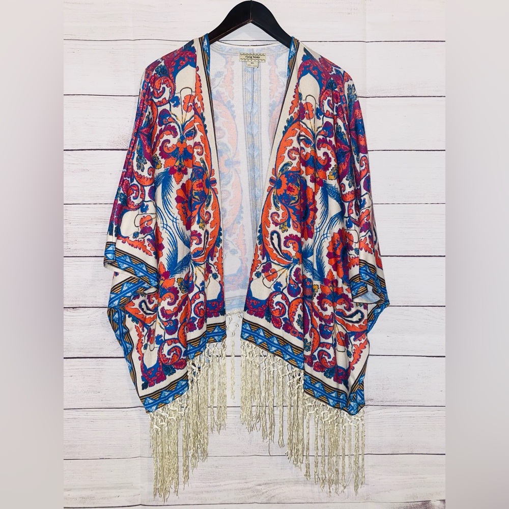 Flying Tomato Fringe Wrap- Size M/L.